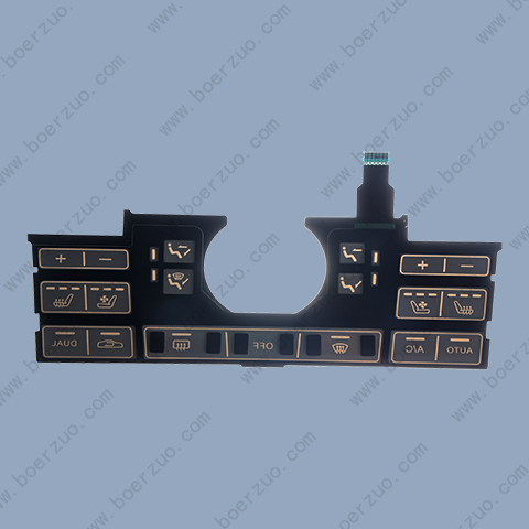 汽車中控觸摸按鍵板